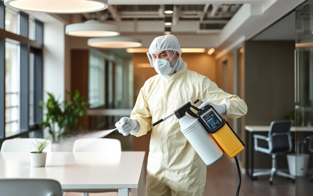 Disinfecting cleaning in Edmonton